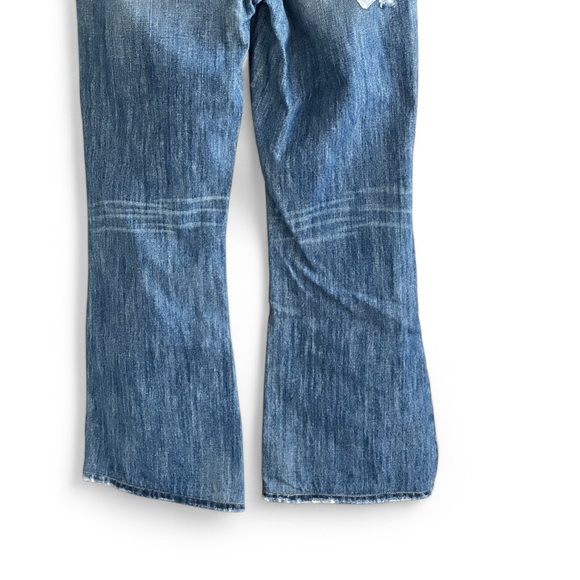 Guess Vintage Y2K Distressed patches Jeans - Picture 12 of 14